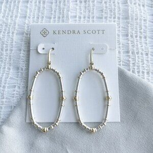 Kendra Scott Essie Open Frame Earrings Mixed Metal